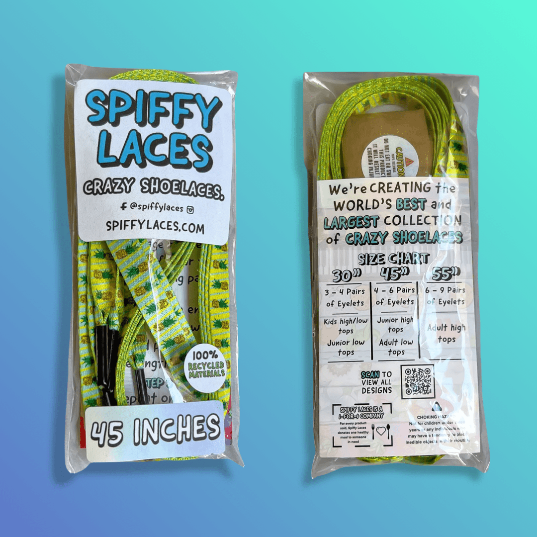 Pineapple Shoelaces