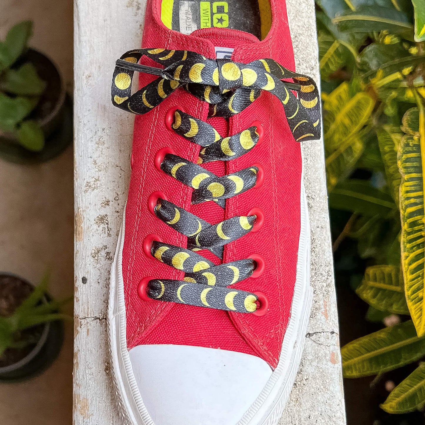 Moon Cycle Shoelaces