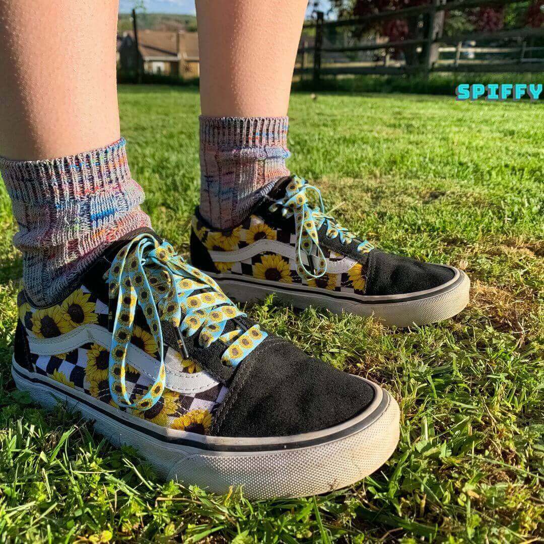 Sunflower Shoelaces
