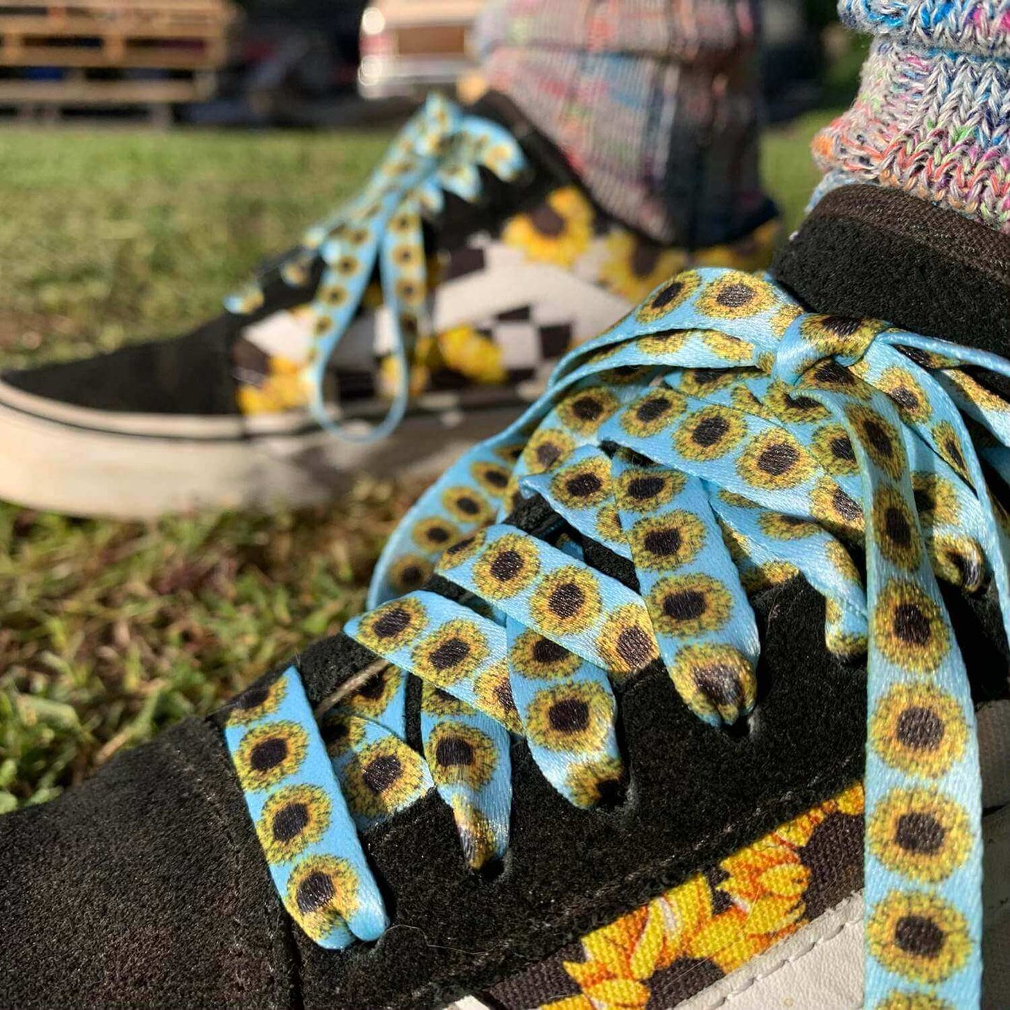 Sunflower Shoelaces