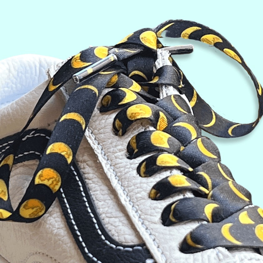 Moon Cycle Shoelaces