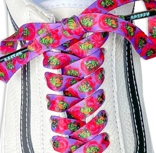 Funky Frog Shoelaces