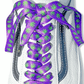 Weed Shoelaces Purple
