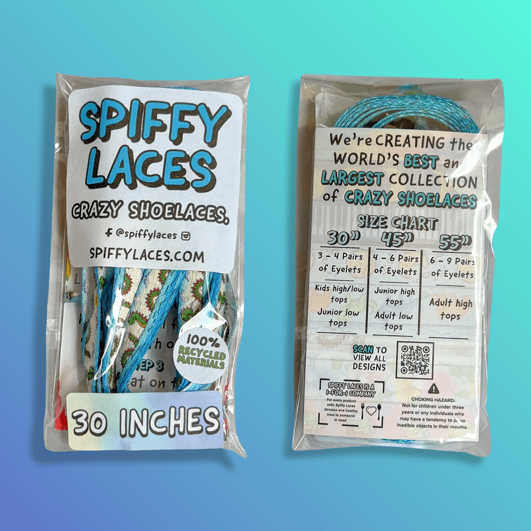 Sea Monster Shoelaces